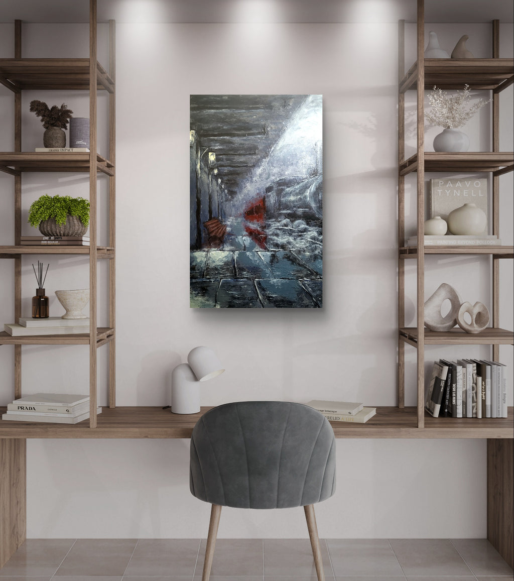 Echoes of Departure (Original Painting)