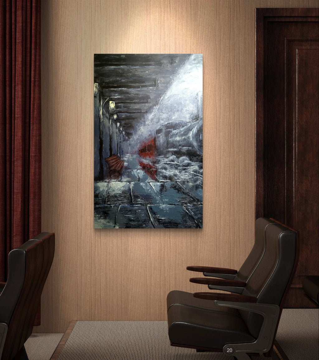 Echoes of Departure (Original Painting)