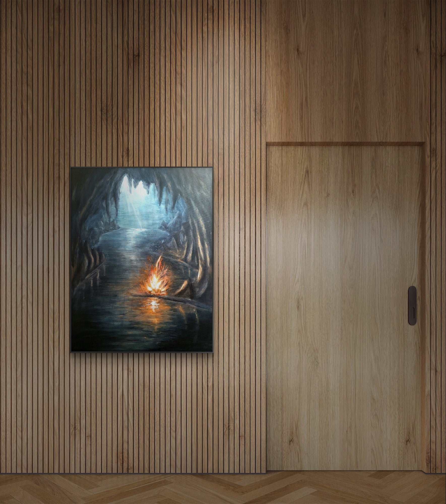 Cavernous Serenity (Original Painting)