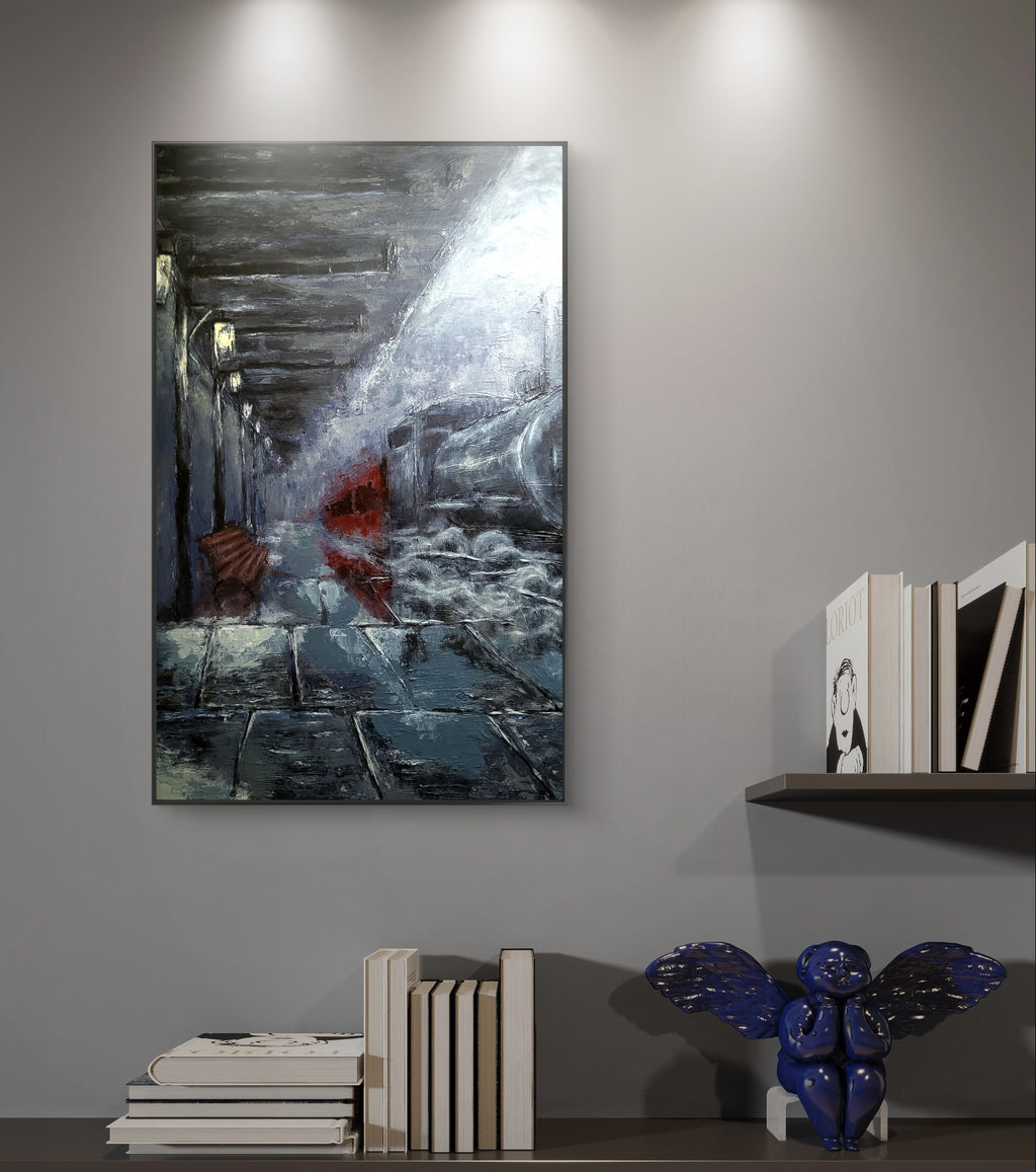 Echoes of Departure (Original Painting)