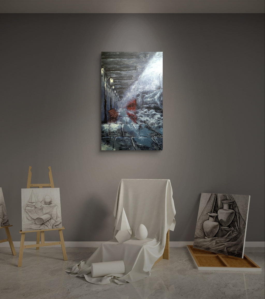 Echoes of Departure (Original Painting)