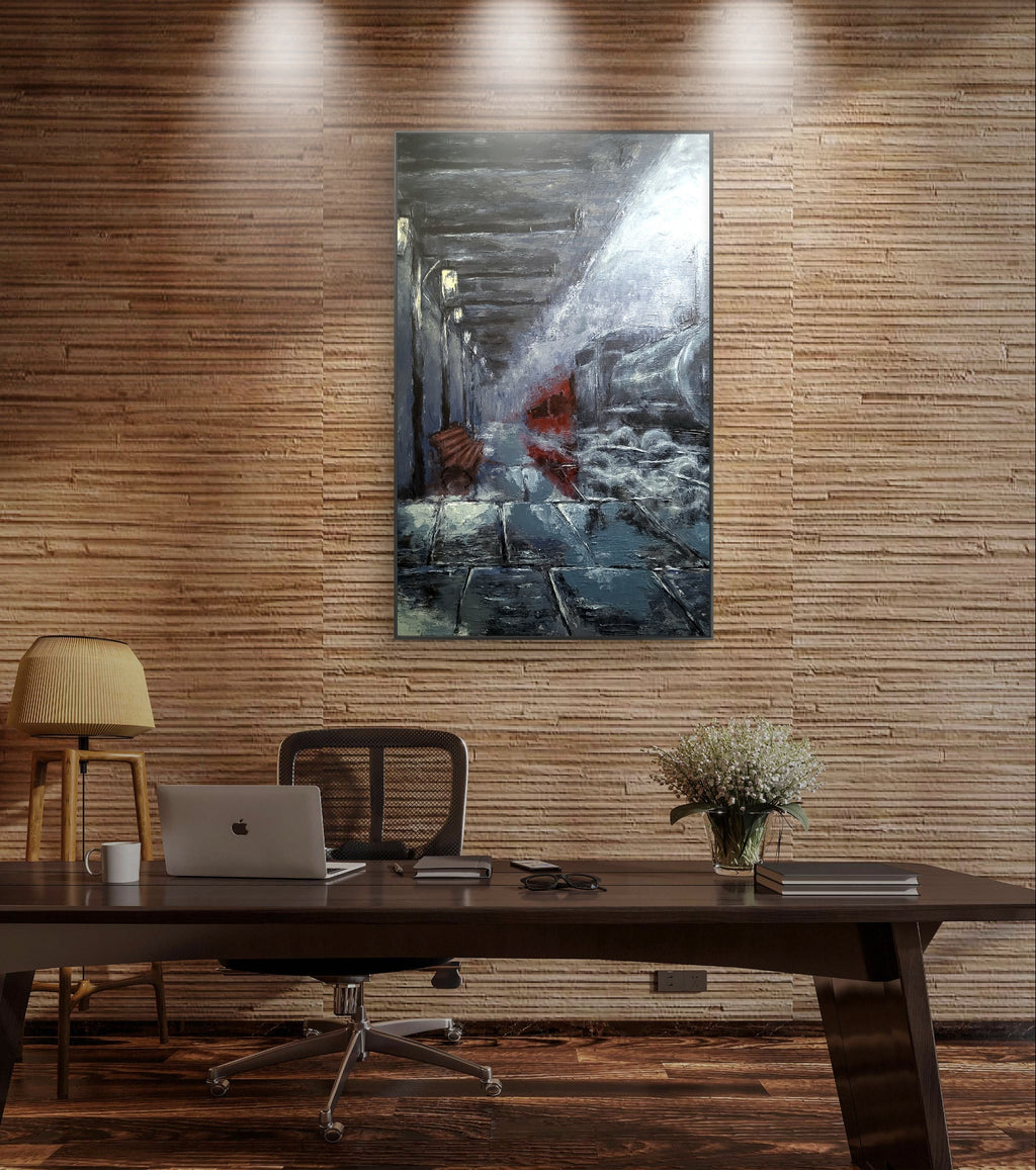 Echoes of Departure (Original Painting)