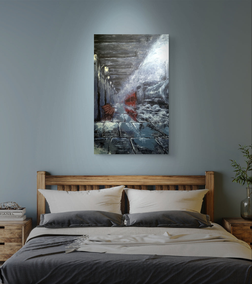 Echoes of Departure (Original Painting)