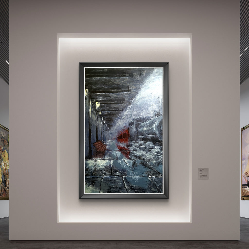 Echoes of Departure (Original Painting)