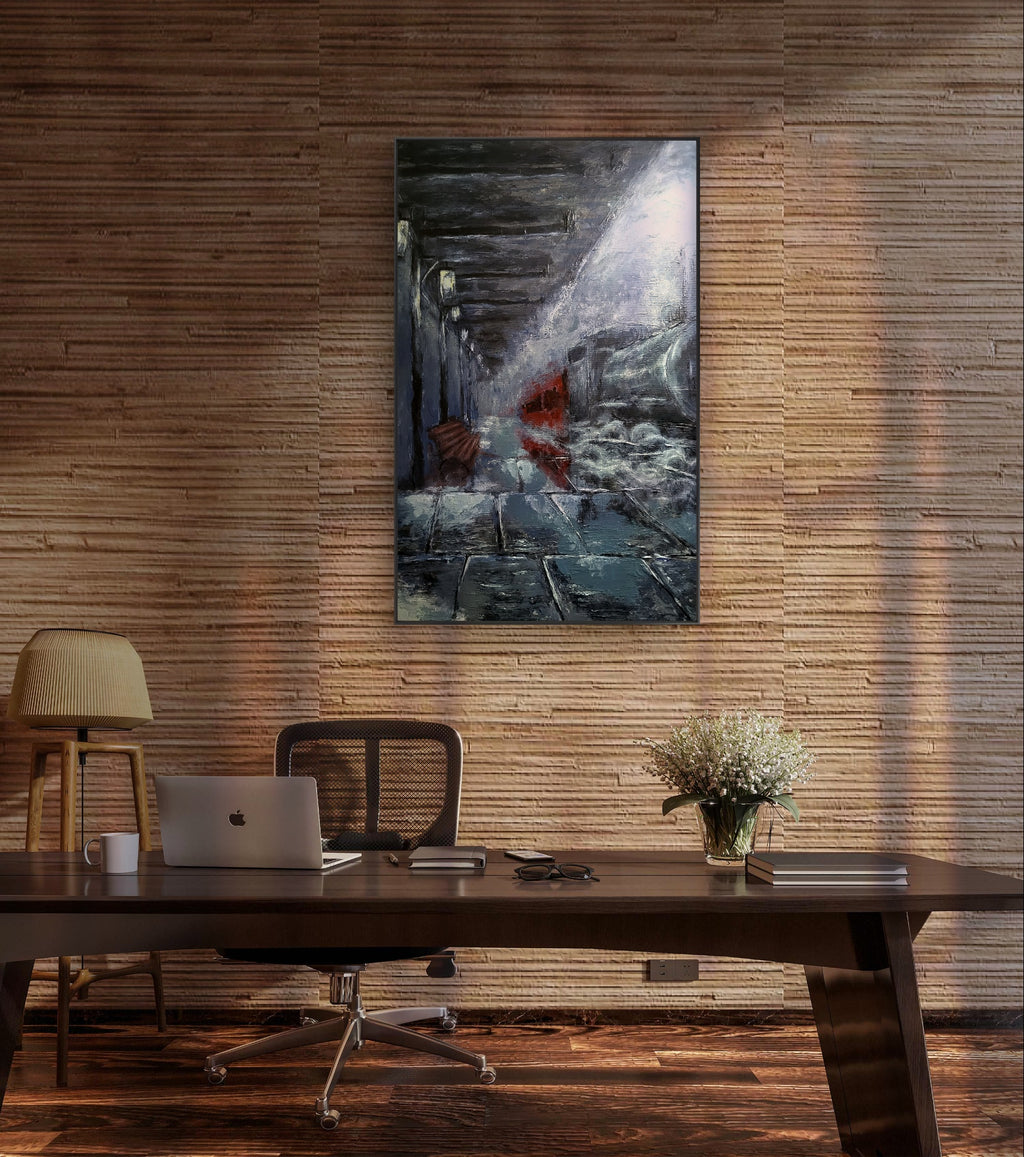 Echoes of Departure (Original Painting)