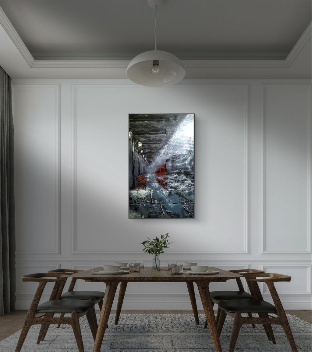 Echoes of Departure (Original Painting)