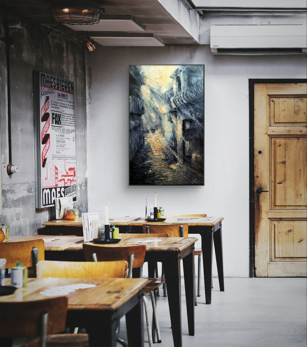 Silent Streets at Dawn (Printing on high quality photo paper)