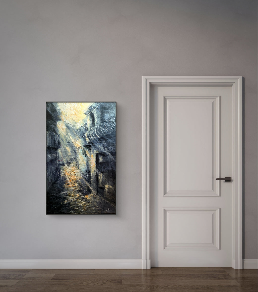 Silent Streets at Dawn (Printing on high quality photo paper)