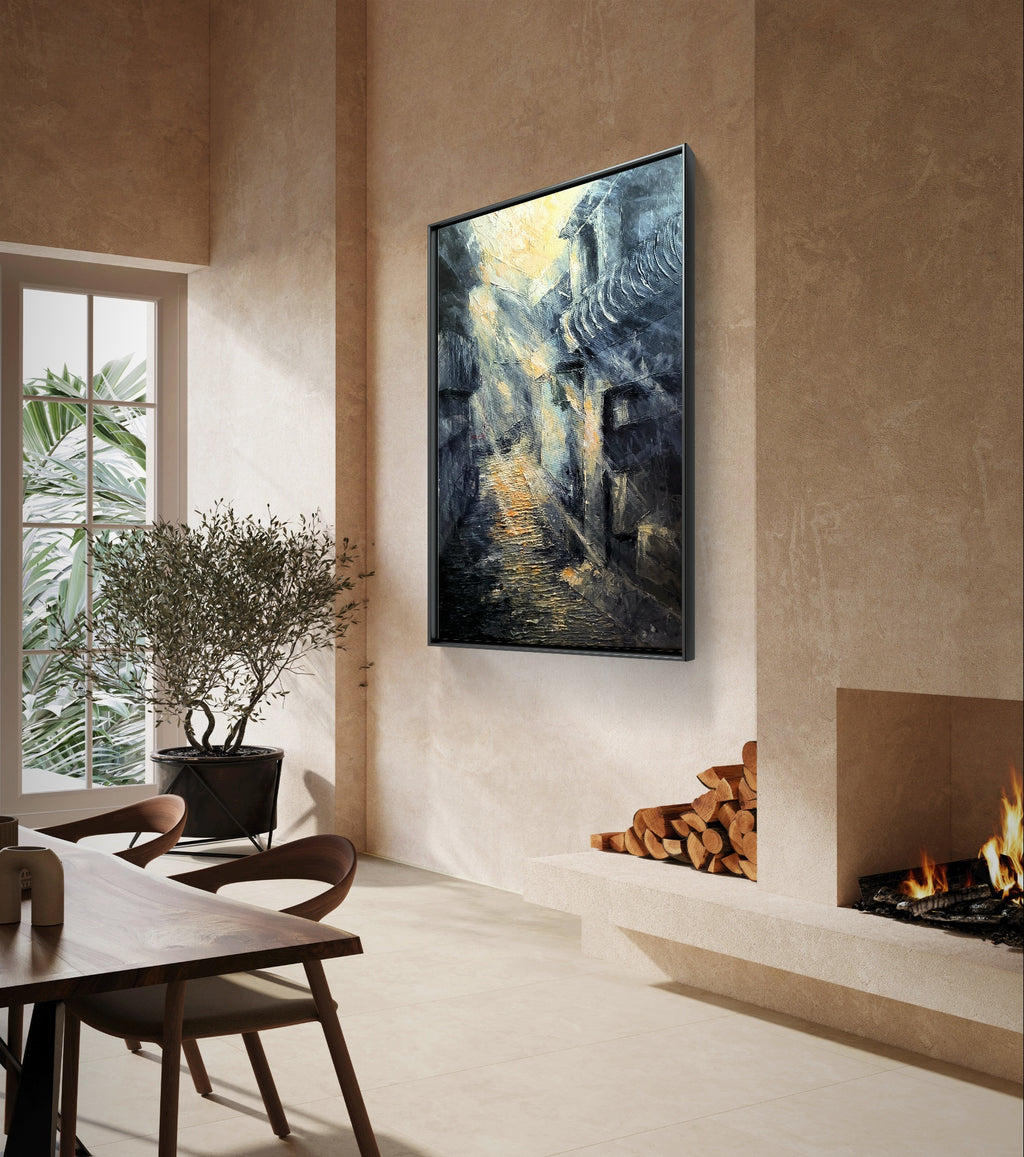 Silent Streets at Dawn (Printing on high quality photo paper)